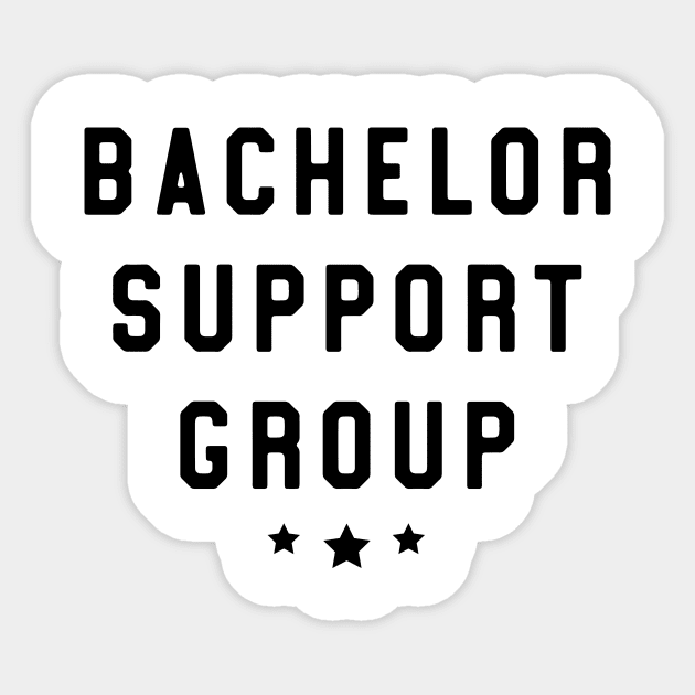 Bachelor Support Group Sticker by Blister